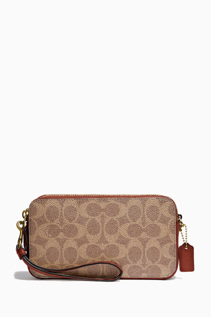 

Kira Signature Canvas Bag, Brown