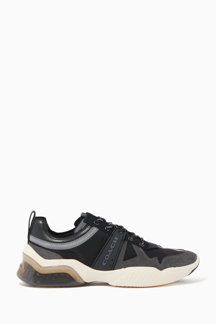 

Citysole Suede Runners, Black
