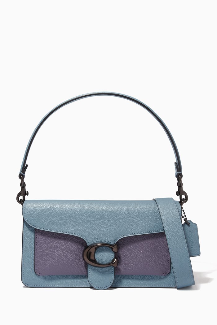 

Tabby 26 Shoulder Bag in Colourblock Leather, Multicolour