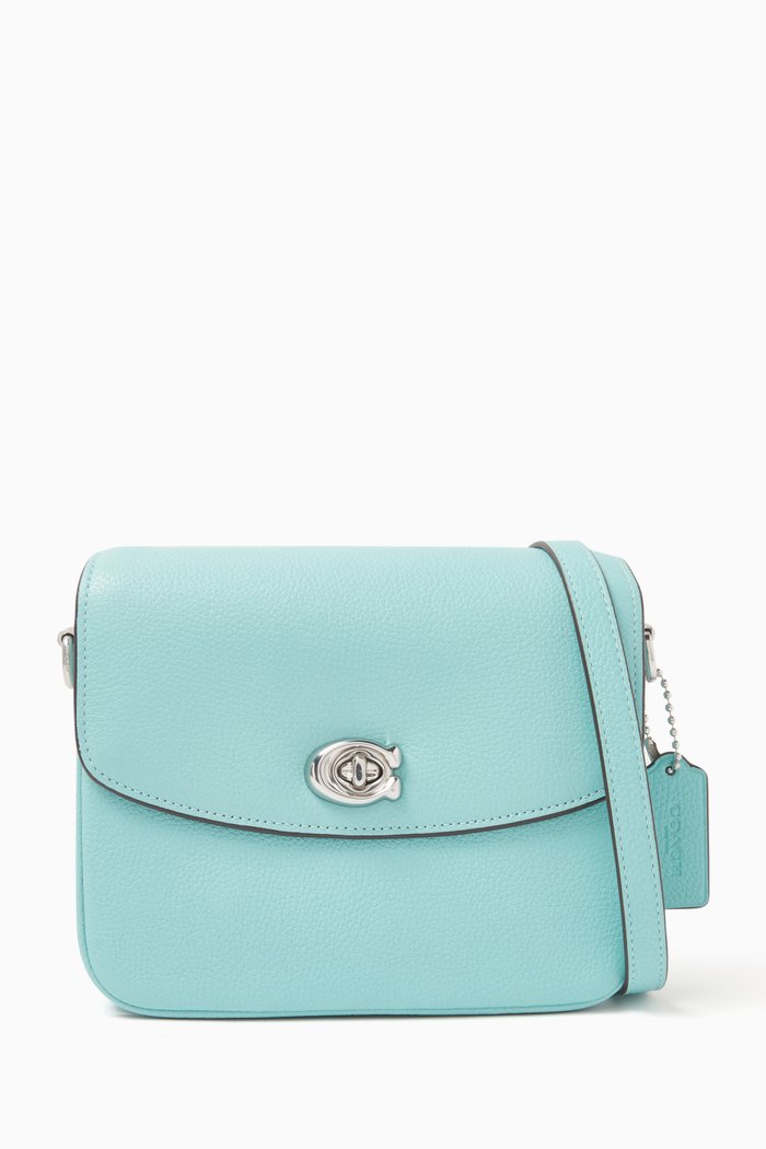 

Cassie 19 Cross-Body Bag in Pebble Leather, Brown