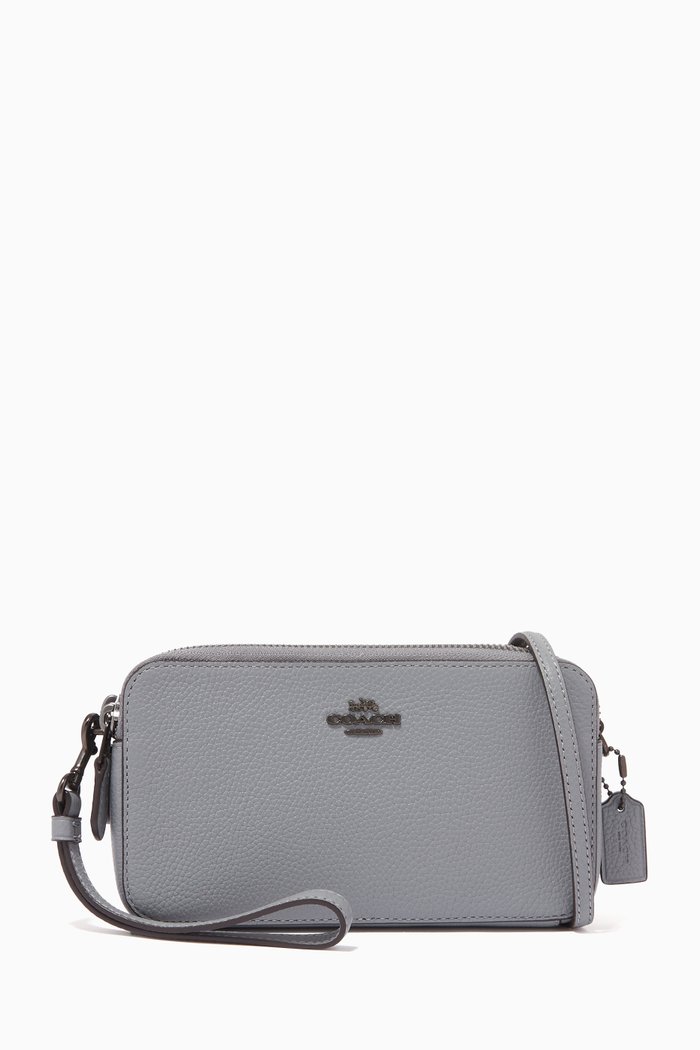 

Kira Crossbody in Pebble Leather, Black