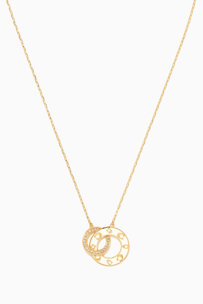 

Pegged Signature Necklace, White