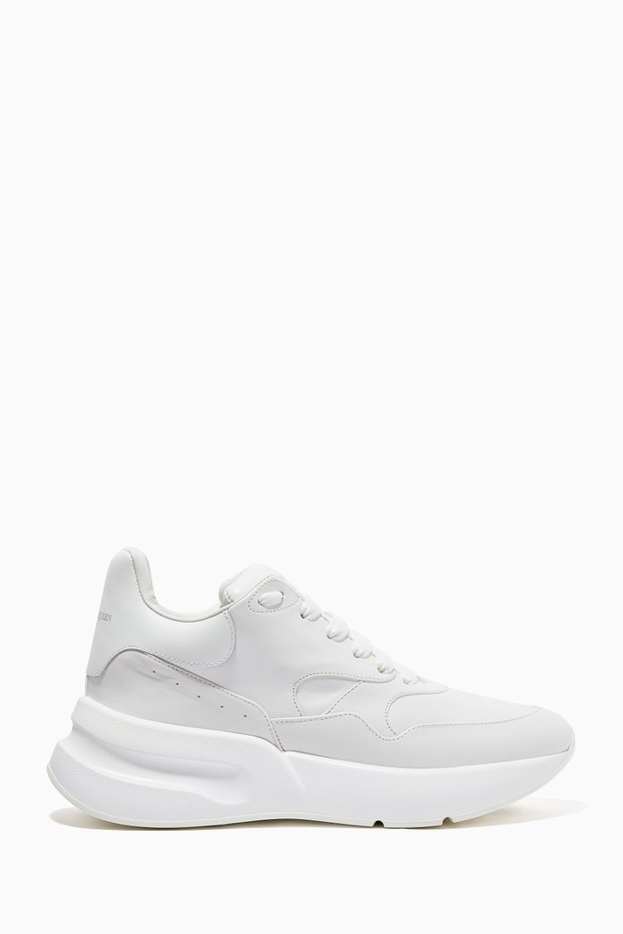 

Oversized Runner Sneakers, White