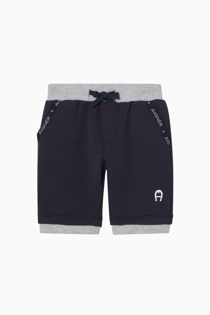 

Logo Jersey Shorts, Blue