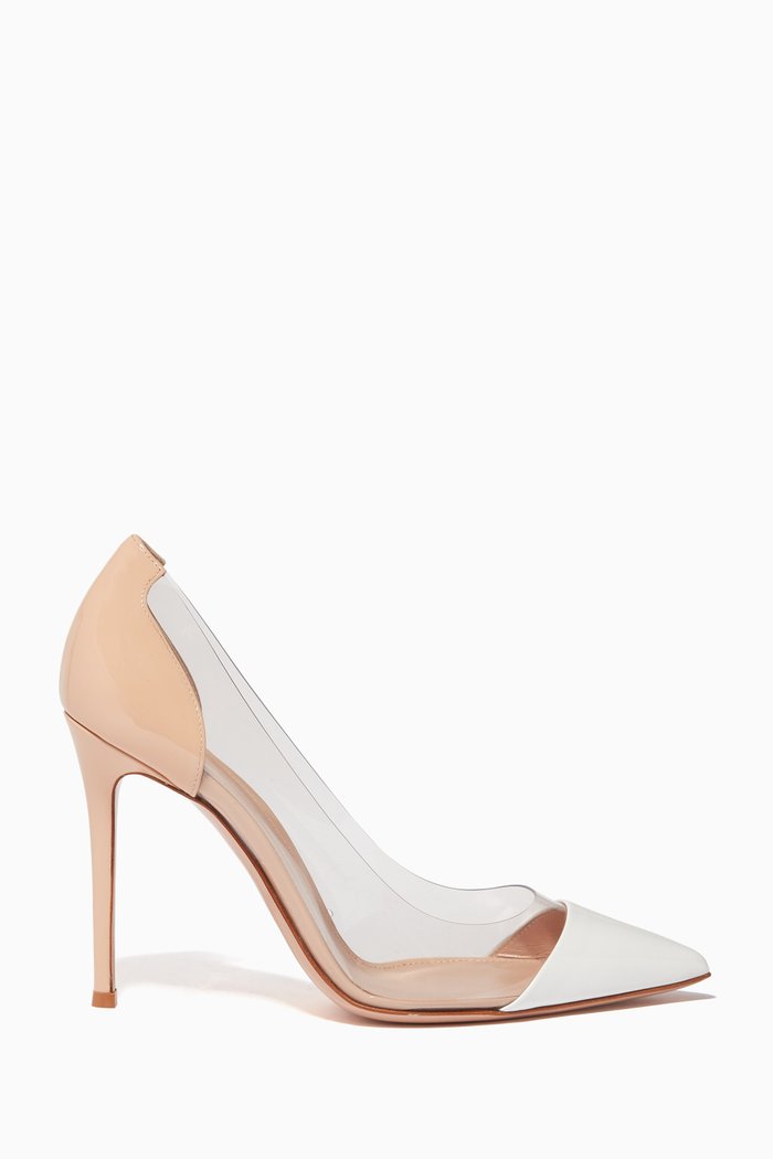 

Patent Plexi Pumps, White