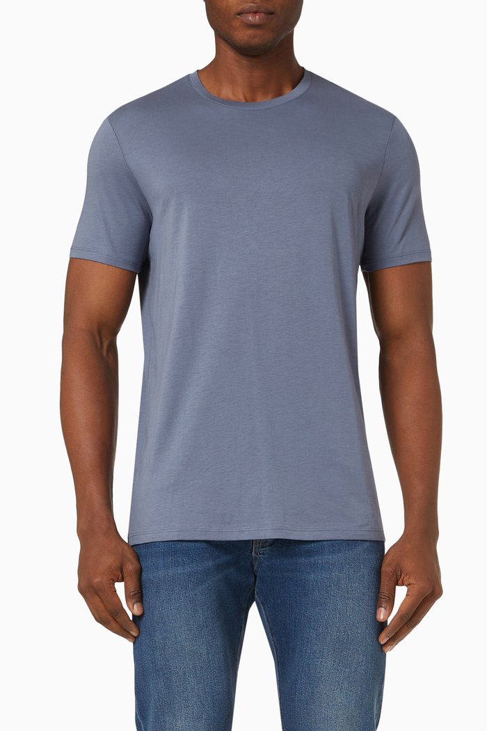 

Classic T-shirt in Pima Cotton, Grey