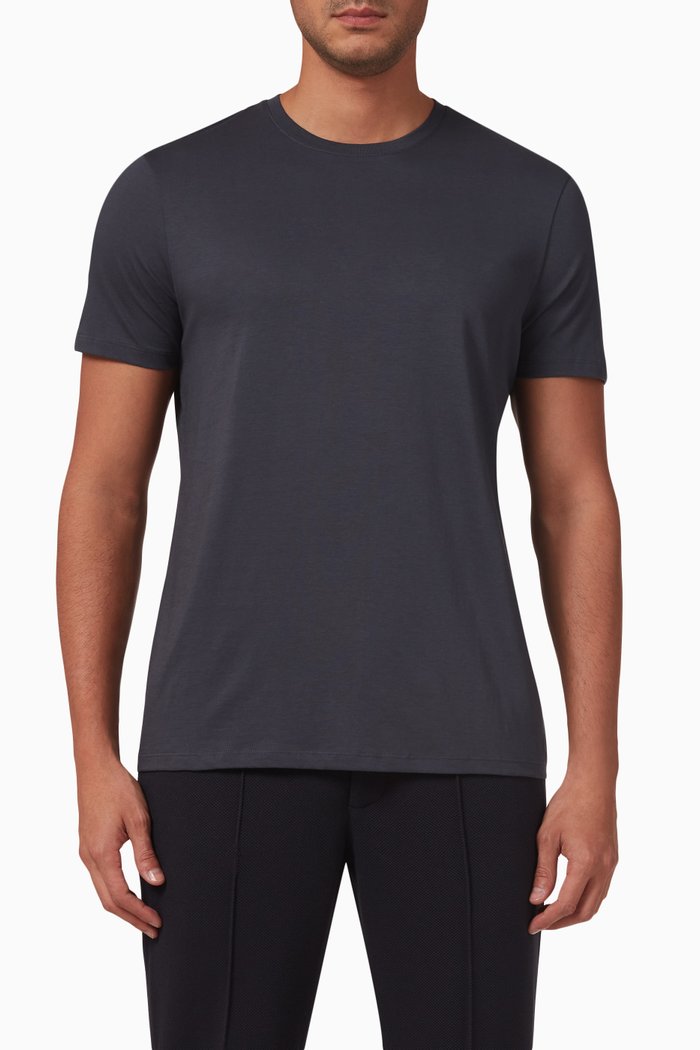 

Pima Cotton T-Shirt in Cotton, Blue