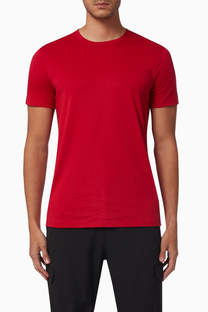 

Pima Cotton T-Shirt, Red