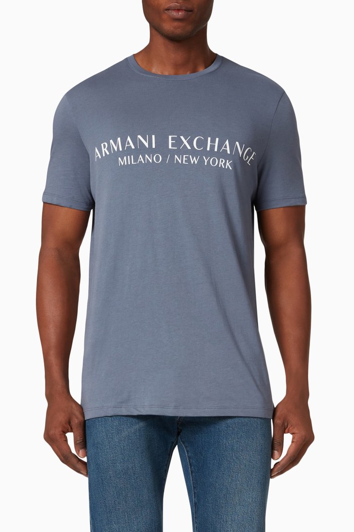 

Logo T-shirt in Jersey, Grey