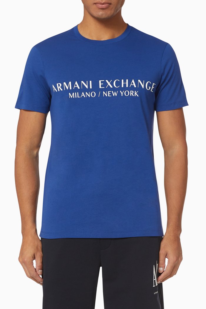 

Logo Cotton T-Shirt, Blue