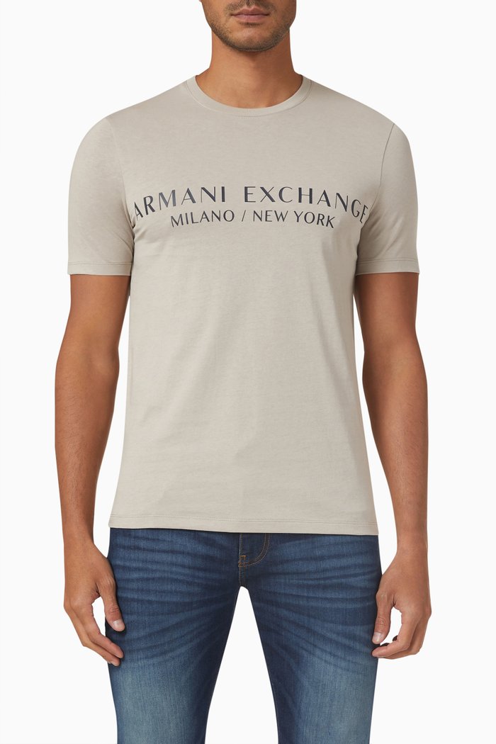 

Logo T-shirt in Cotton, Neutral