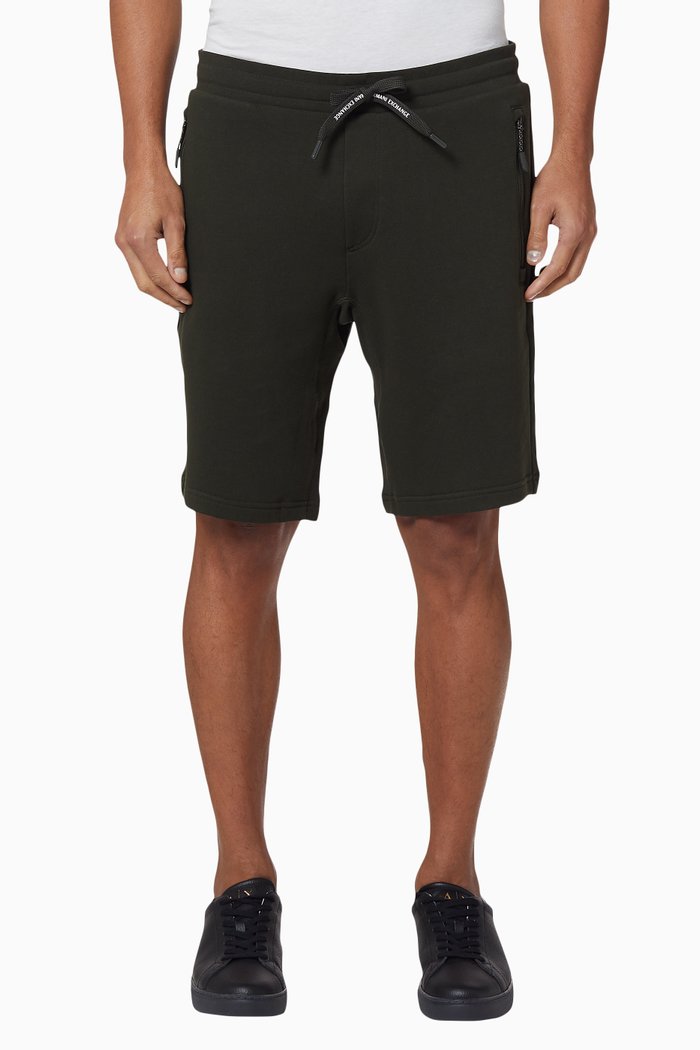 

Logo Cotton Bermuda Shorts, Yellow