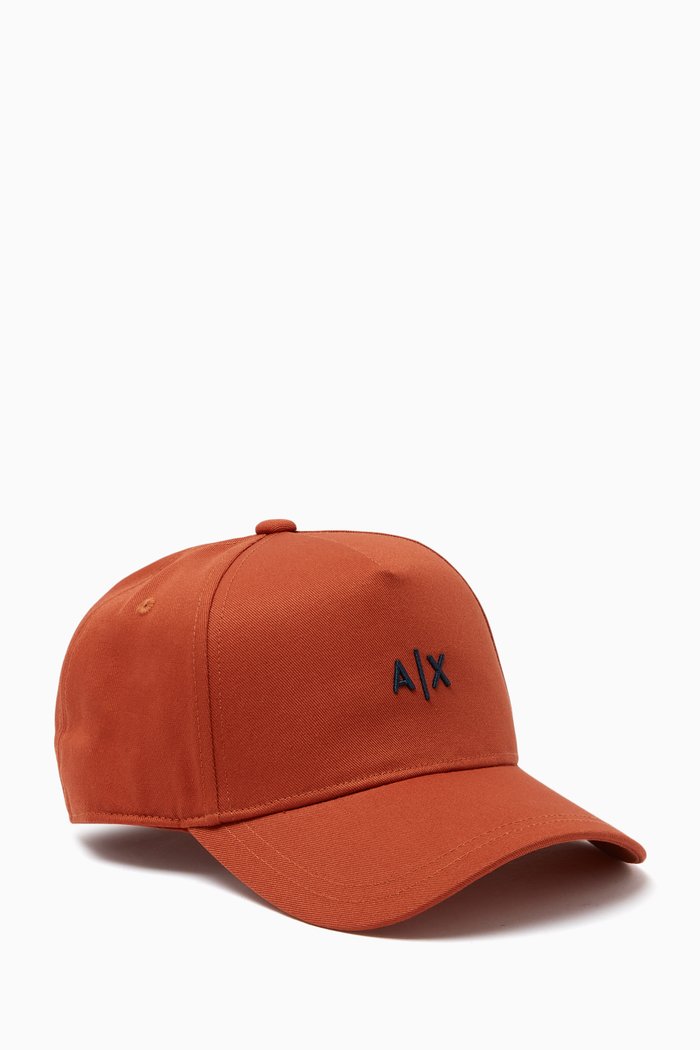 

A|X Baseball Cap in Cotton, Brown