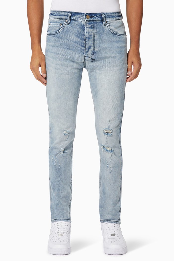 

Chitch Slim Jeans in Stretch Denim, Blue