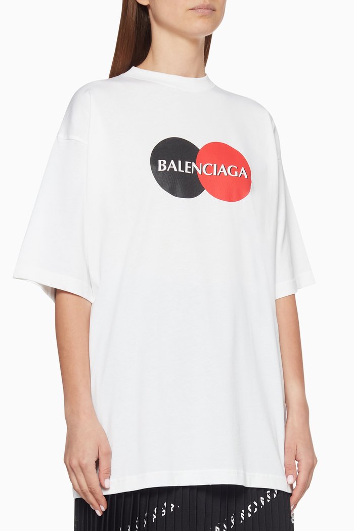 

Uniform Logo Cotton T-Shirt, White