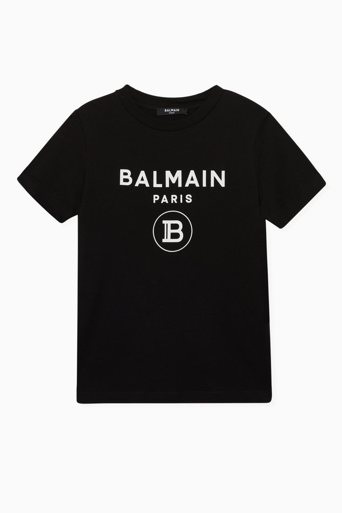 

Logo Cotton T-Shirt, Black