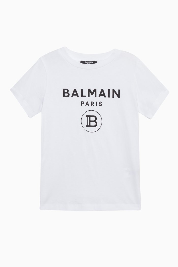 

Logo Cotton T-Shirt, White