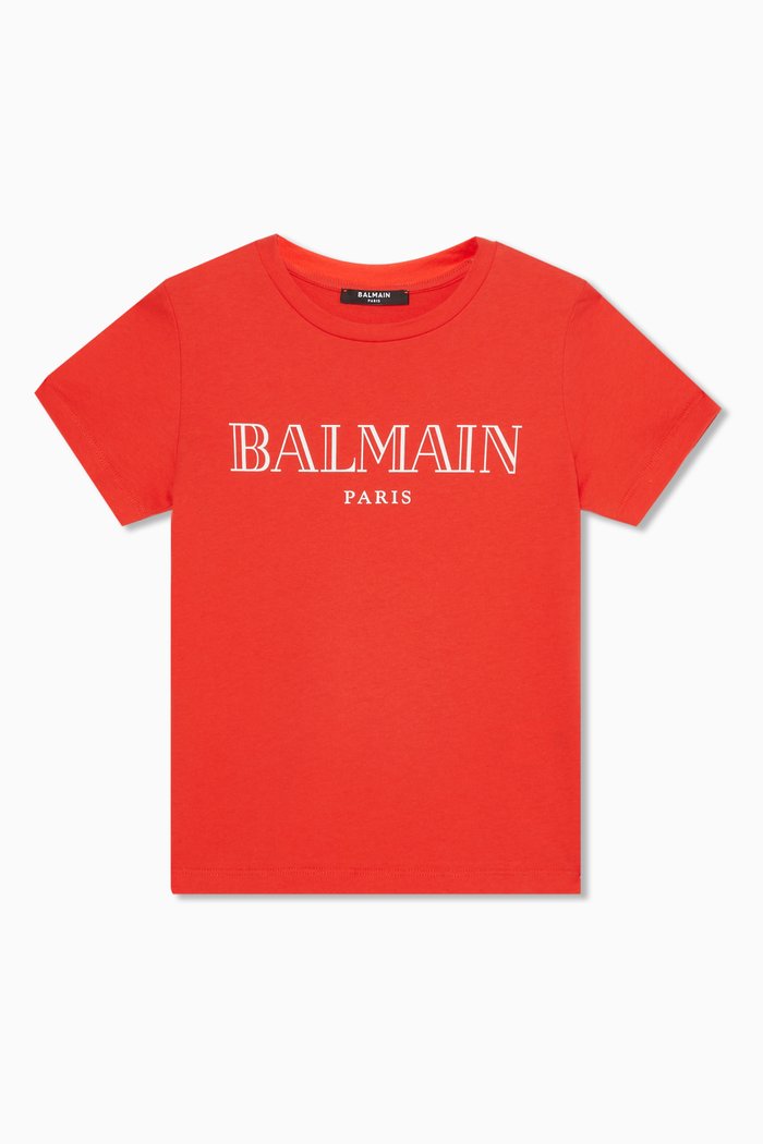 

Logo-Print Jersey T-Shirt, Red