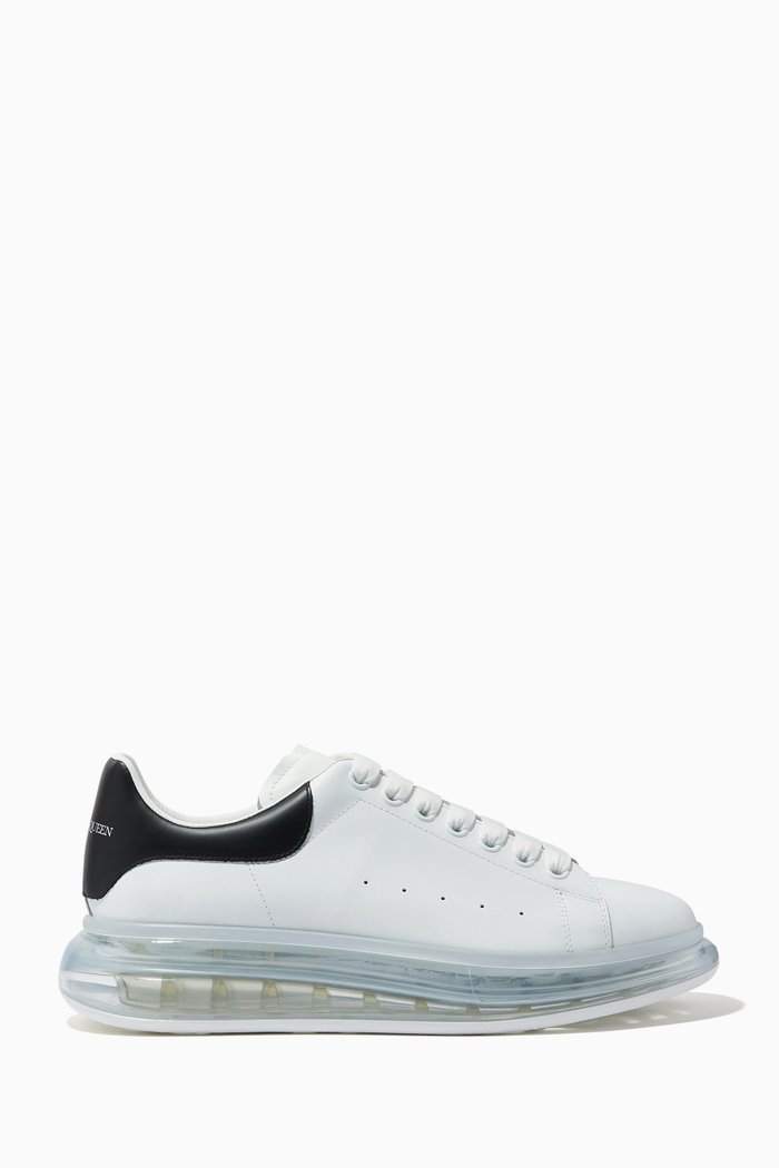 

Oversized Sneakers in Leather, White