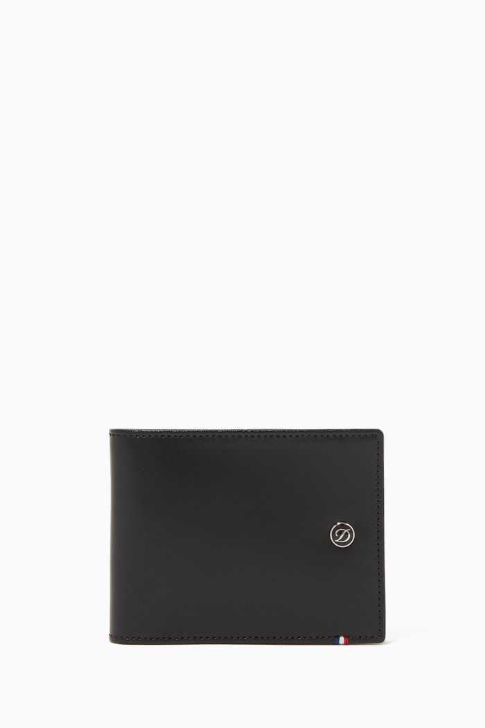 

Line D Leather Banknote Clip, Black