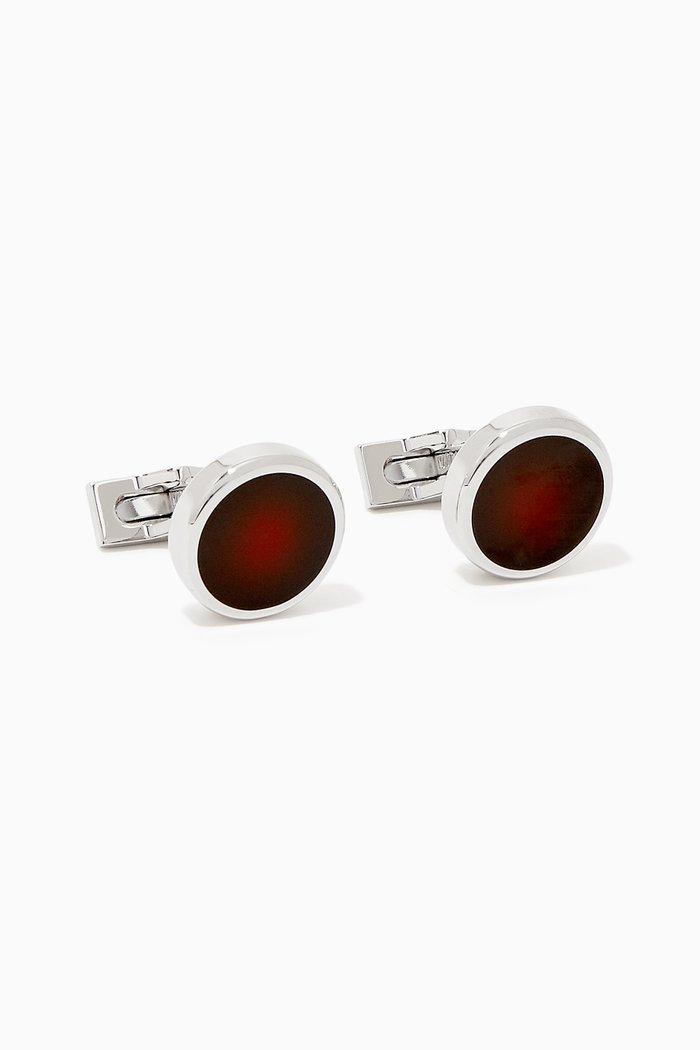 

Sun Burst Cufflinks, Silver
