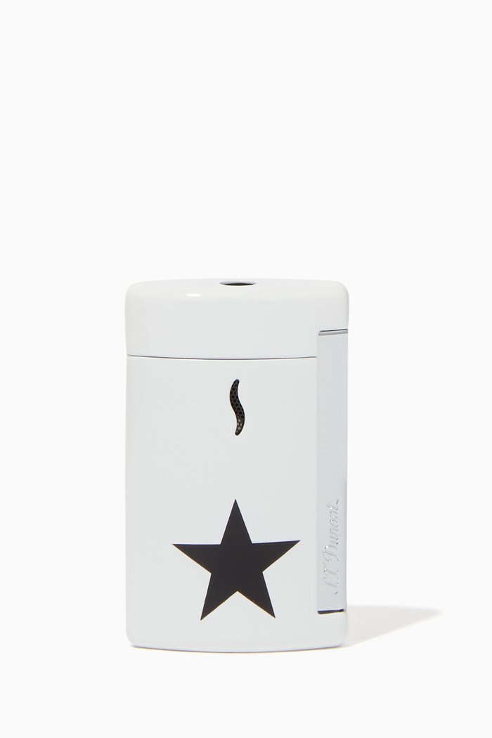 

Star Minijet Chromium Lighter, White