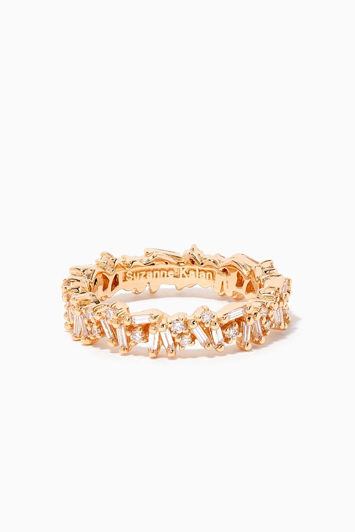 Fireworks Icon Diamond Eternity Band, Yellow