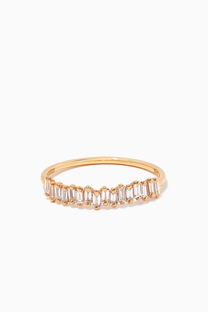 

Fireworks Classic Stacker Diamond Ring, Yellow