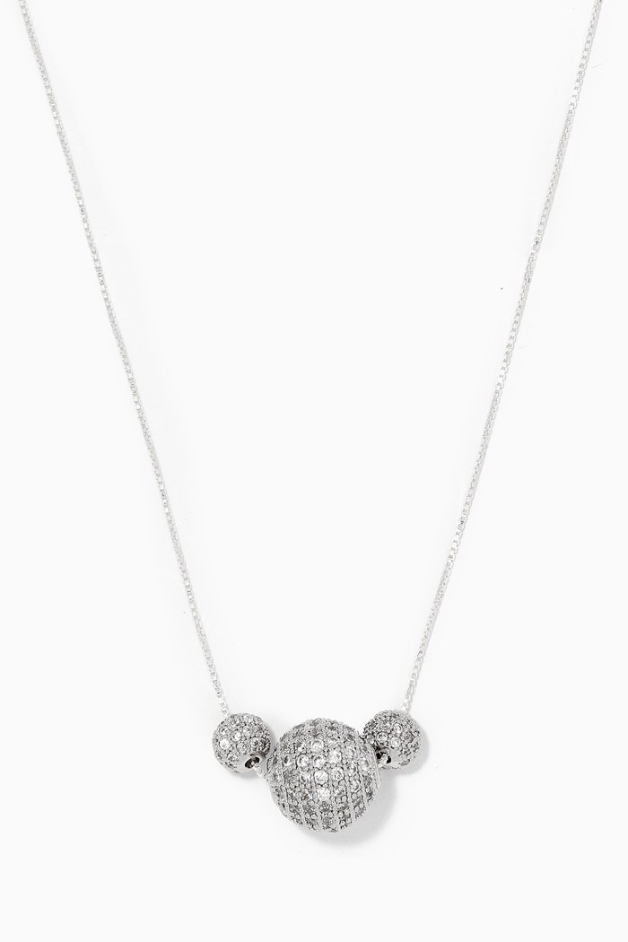 

Farah Pendant Necklace, Silver