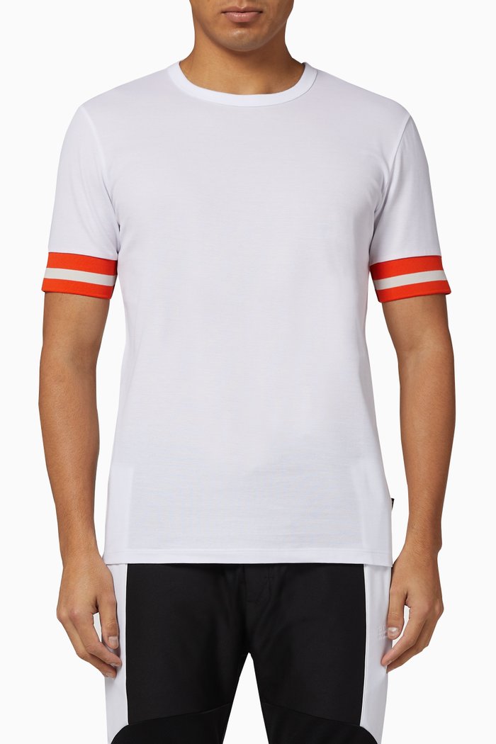 

Tiburt Contrast Trim T-Shirt, Neutral