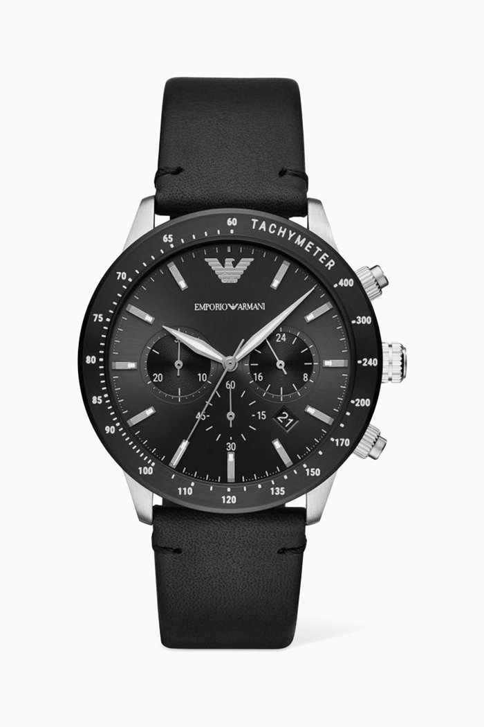 

Mario Chronograph Watch, Black