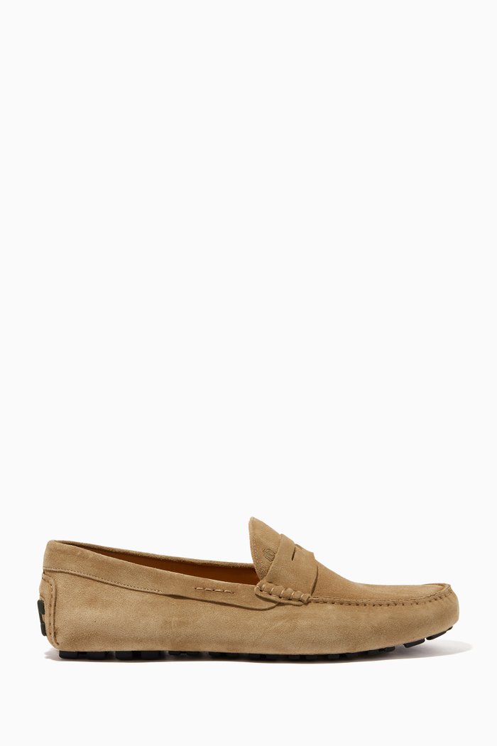 

Victor Leather Driver Shoes, Neutral