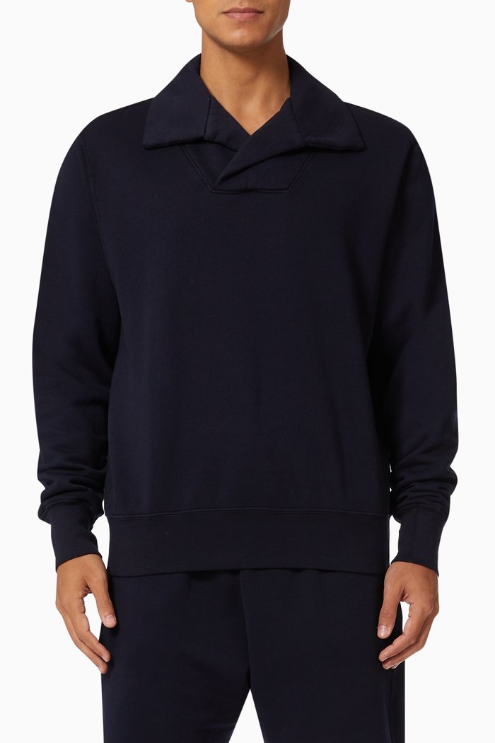 

Yacht Fleece Pullover, Blue