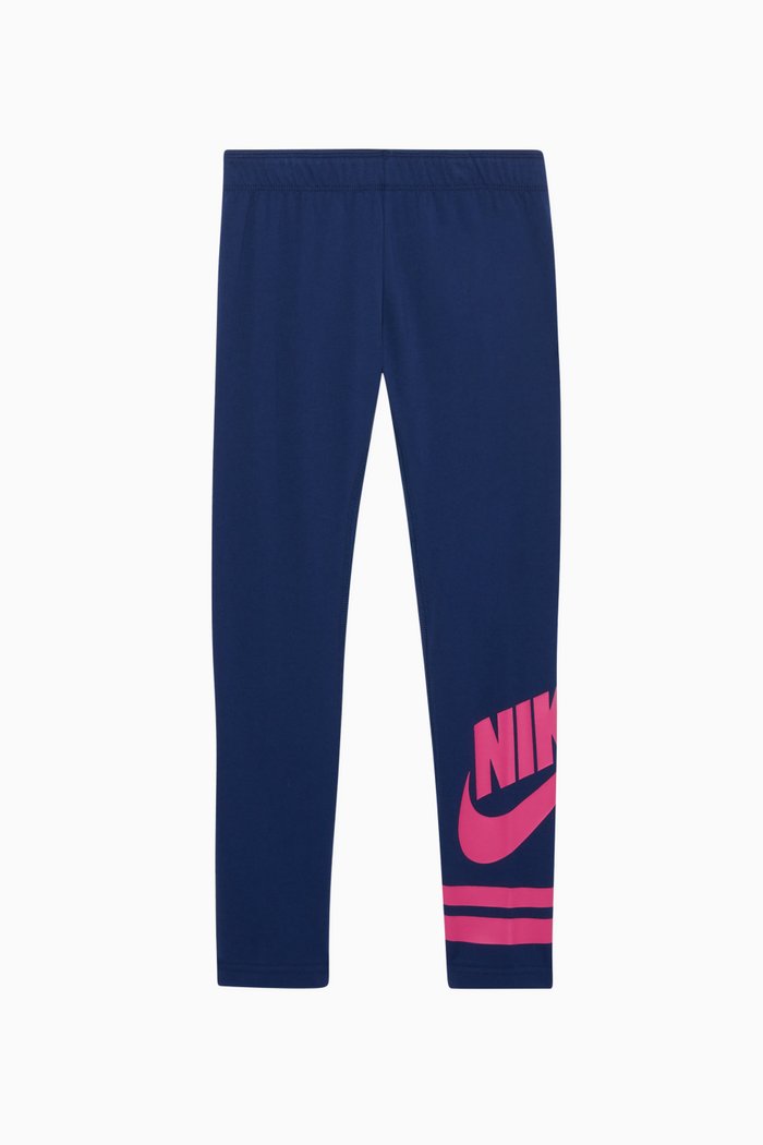 

Tight Fit Jersey Leggings, Blue