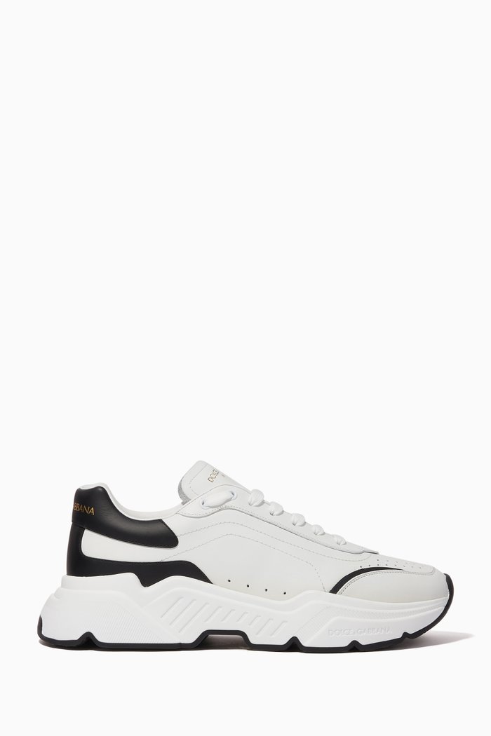 

Daymaster Nappa Calfskin Sneakers, White