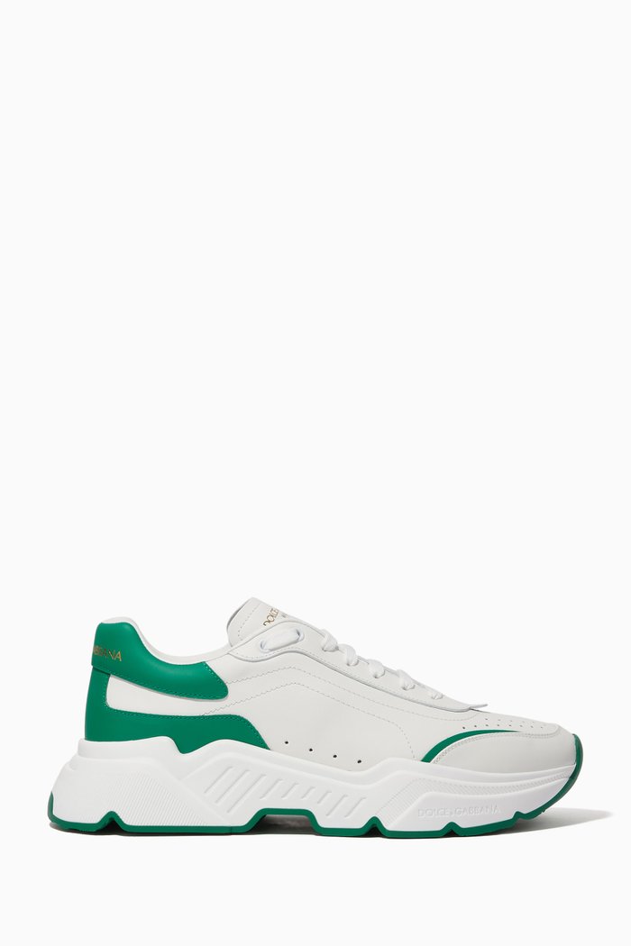 

Daymaster Nappa Calfskin Sneakers, White