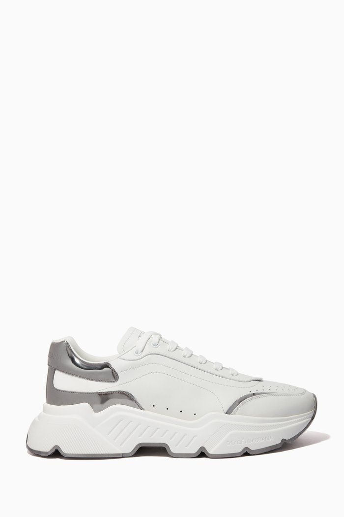 

Daymaster Nappa Calfskin Sneakers, White