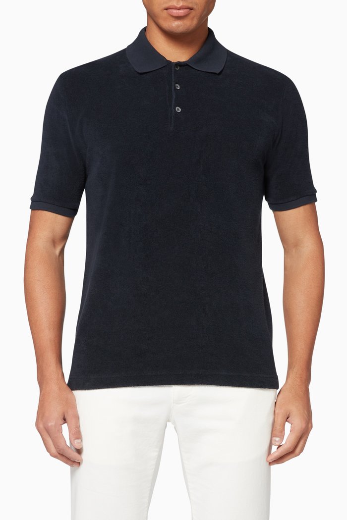 

Cotton Fleece Sweatshirt, Blue