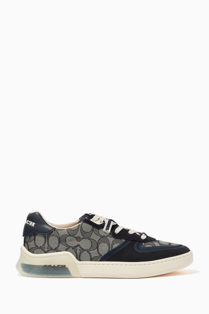 

Citysole Court Sneakers in Signature Jacquard, Blue