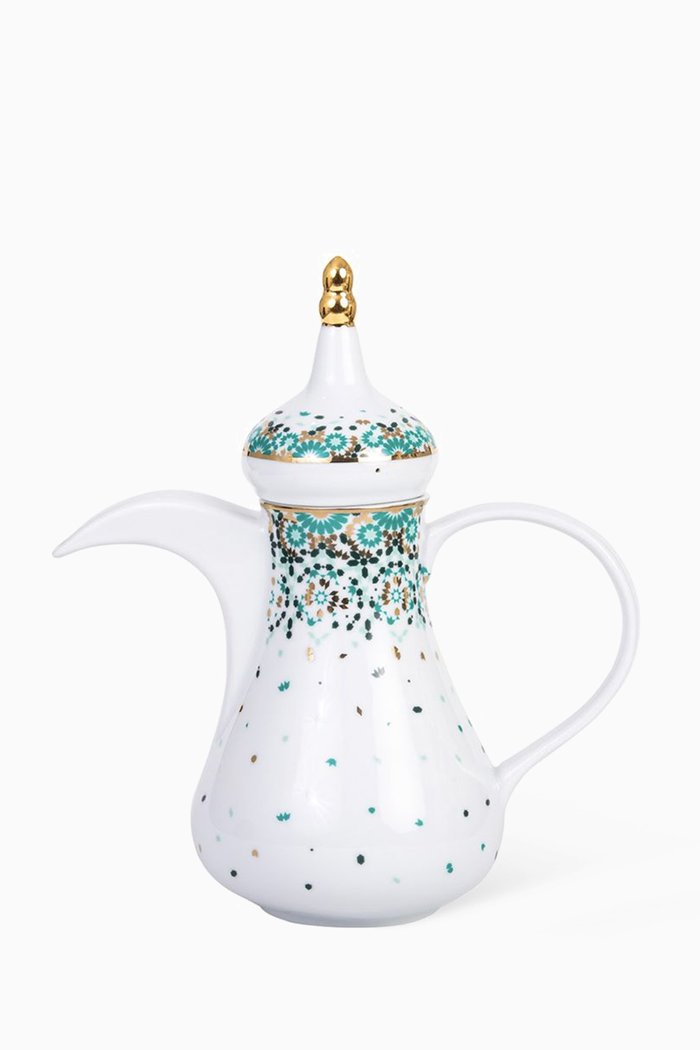 

Mirrors Arabic Coffee Dallah, Green