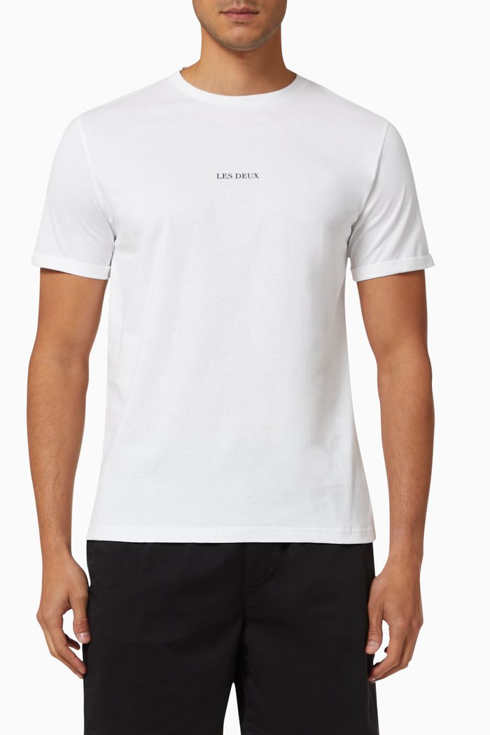 

Lens T-shirt in Cotton, White