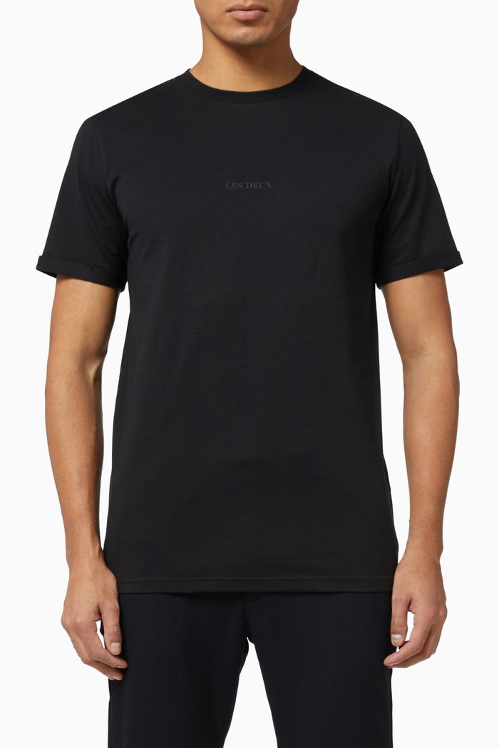 

Lens Logo Jersey T-Shirt, Black
