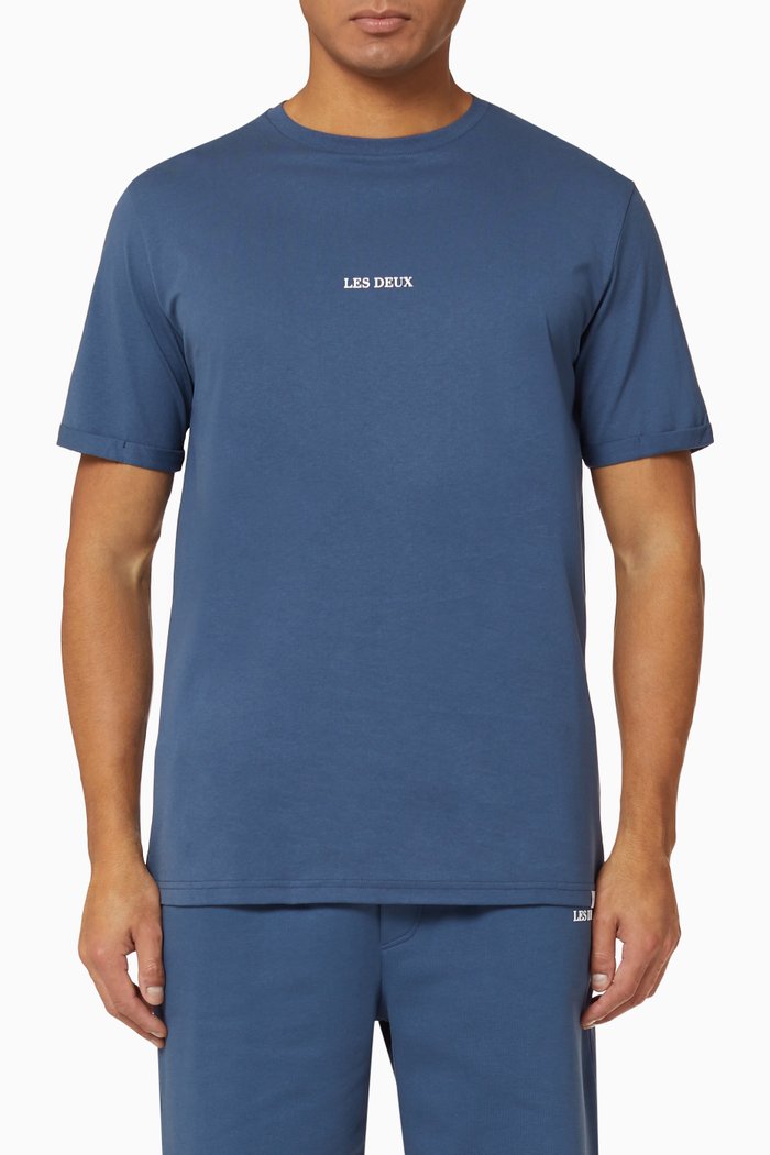 

Lens Logo Jersey T-Shirt, Blue