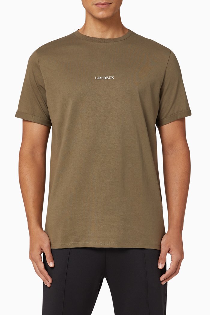 Lens Logo Jersey T-Shirt, Green