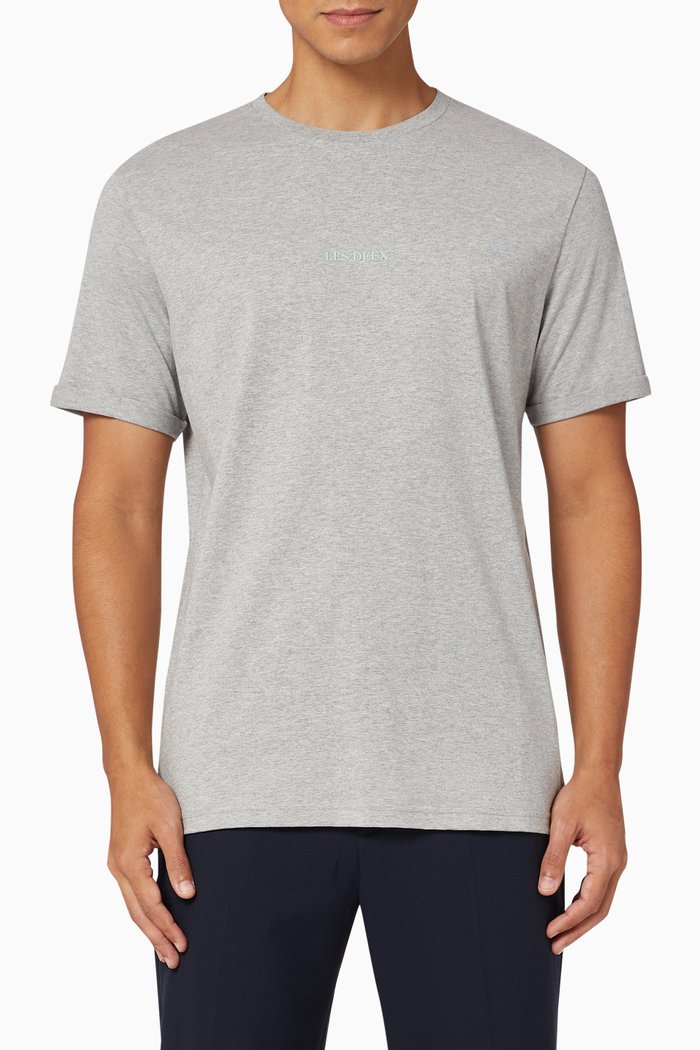 

Lens Logo Jersey T-Shirt, Grey