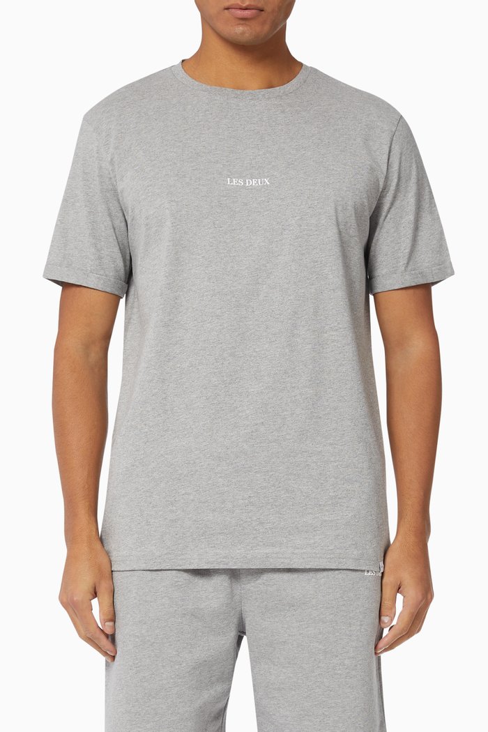 

Lens Logo Jersey T-Shirt, Grey