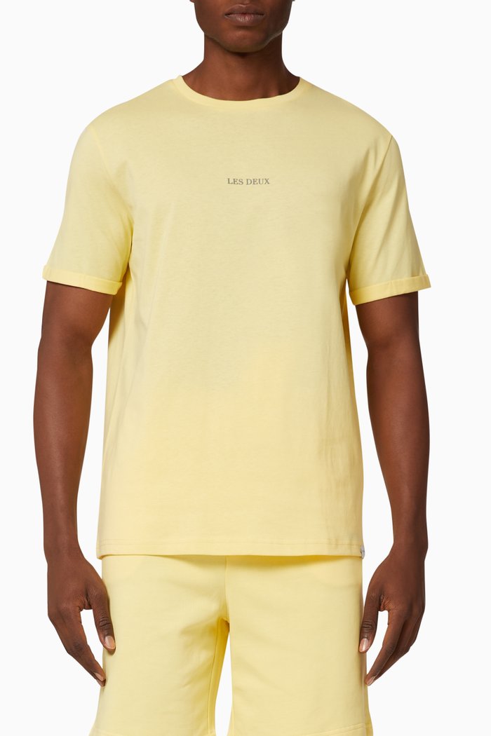 

Lens Logo Jersey T-Shirt, Yellow
