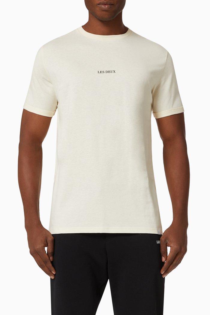 

Lens T-shirt in Cotton, Neutral