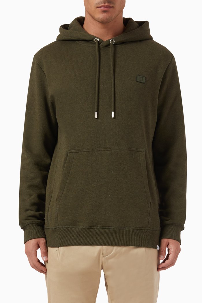 

Piece Hoodie in Cotton, Green