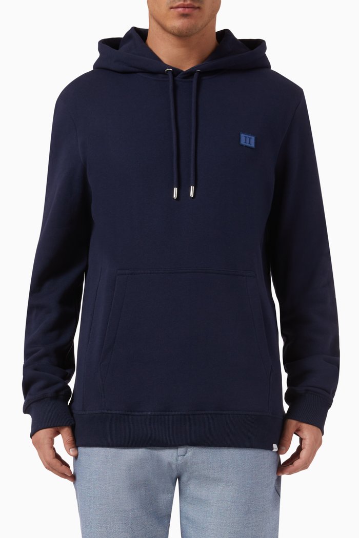 

Piece Hoodie in Cotton, Blue